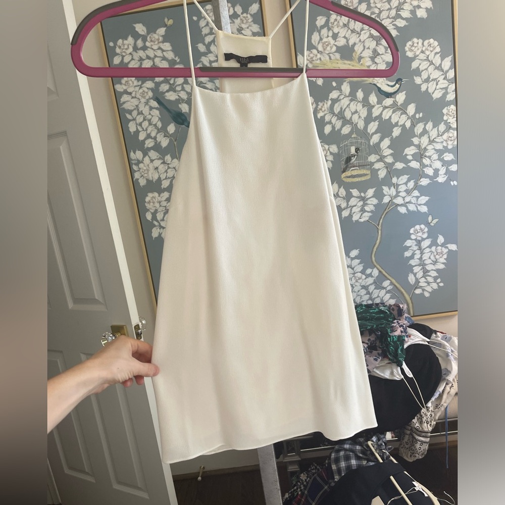 Tibi square neck tank